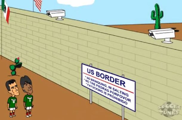 La propuesta de Donald Trump de construir un muro fronterizo entre México y su país ya se  podía ver en video difundido hace 10 años.