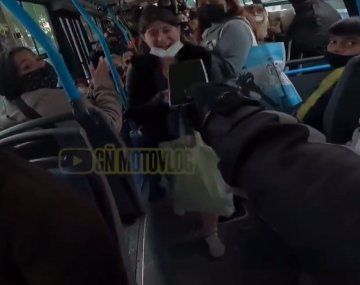 Un motociclista persiguió a un ladrón