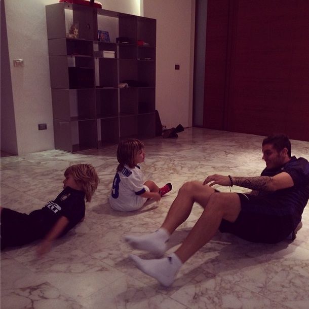 Wanda Nara provoca a Maxi López: las fotos de Mauro Icardi con sus hijos