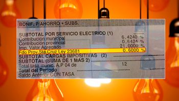 en pleno tarifazo, el gobierno quita una recarga del 0,6% en las boletas de luz en pleno tarifazo, el gobierno quita una recarga del 0,6% en las boletas de luz