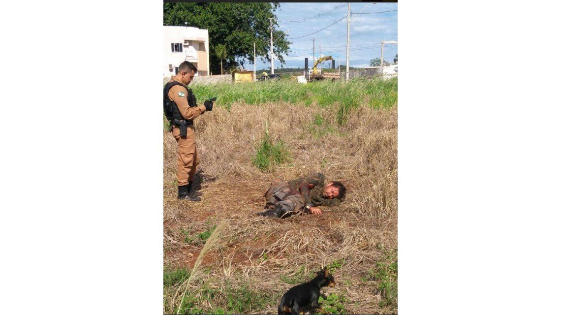 Los Asaltantes De Ciudad Del Este Se Tirotearon En Brasil