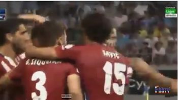video: el gol olimpico del equipo del cholo simeone video: el gol olimpico del equipo del cholo simeone