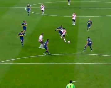 La primera de River: Nacho Fernández casi marcó el empate