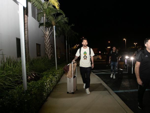 Lionel Messi ya está en Miami para afrontar la gira con La Scaloneta.