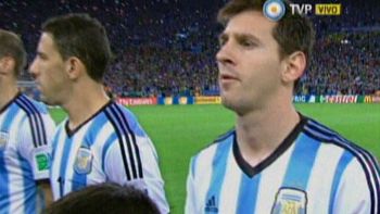 el himno argentino sono fuerte en el maracana: mira el emocionante momento el himno argentino sono fuerte en el maracana: mira el emocionante momento