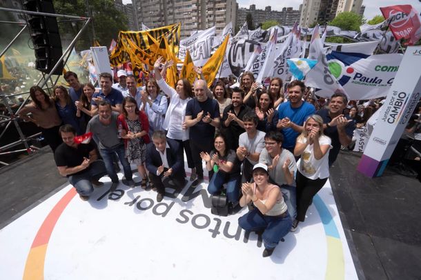 Juntos por el Cambio cerró su campaña en el sur de la Ciudad