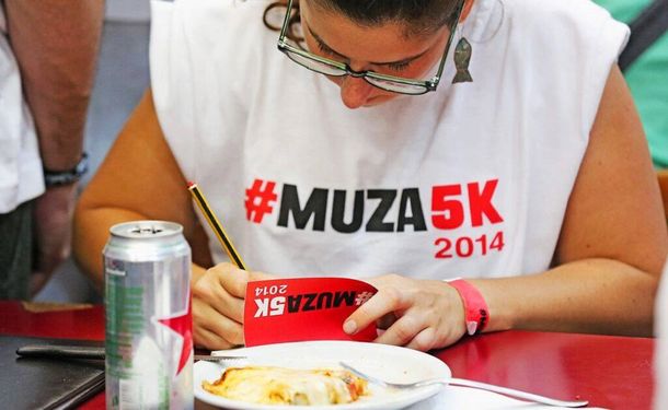 #Muza5k2015: Llega la cuarta edición de la Maratón de la pizza