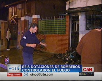 Siete abuelos heridos al incendiarse un geriátrico en Quilmes
