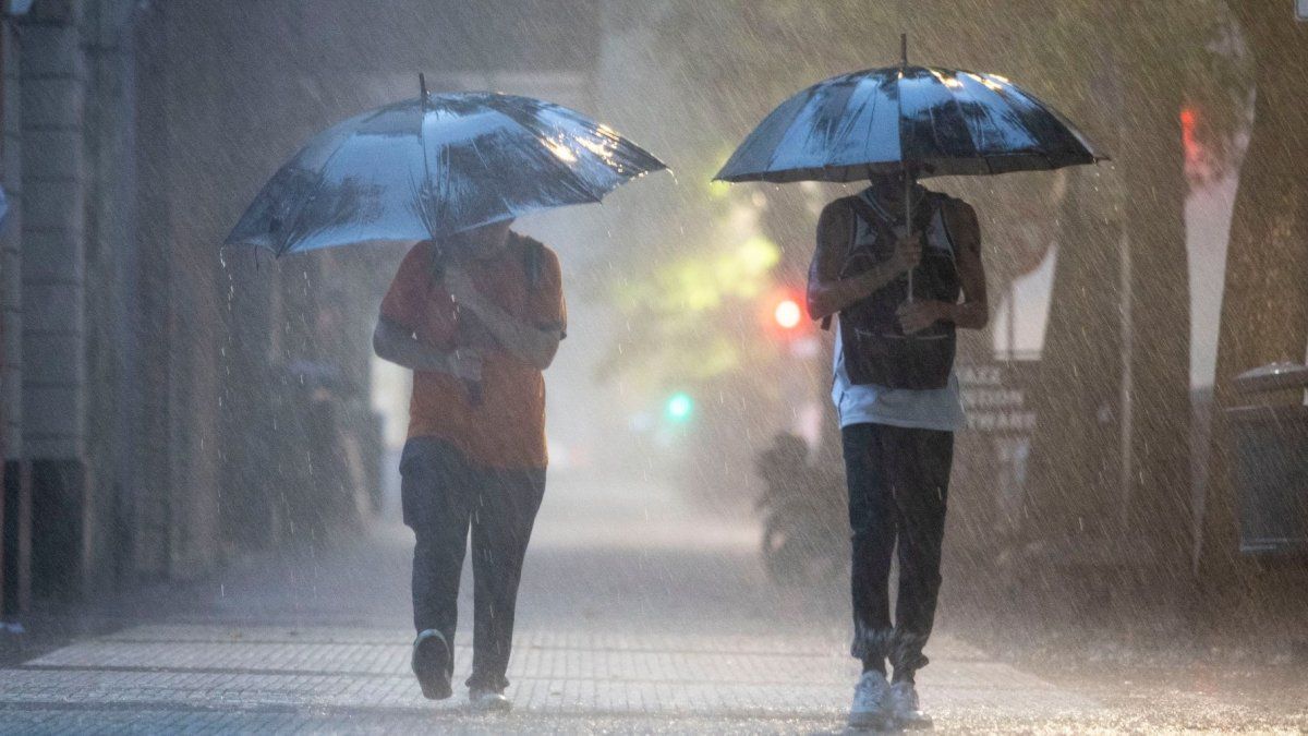 Lluvias en el AMBA. Lluvias en el AMBA.