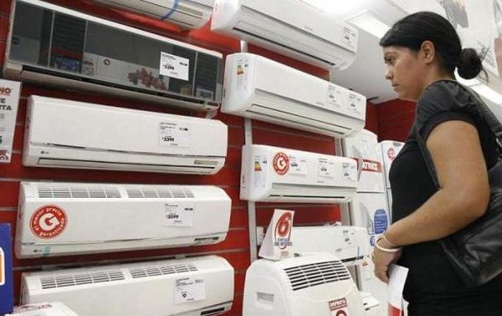 En los últimos seis meses se fabricaron unos 850 mil aires acondicionados