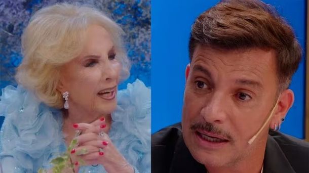 Mirtha Legrand cruzó a Martín Bossi en vivo y generó un momento incómodo