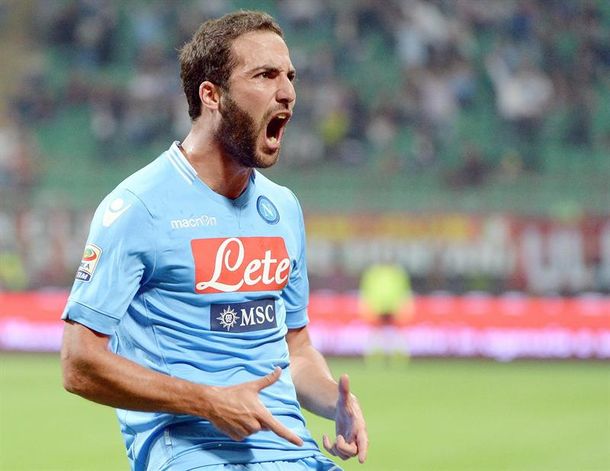 No para: otro gol de Gonzalo Higuaín  para el Nápoli