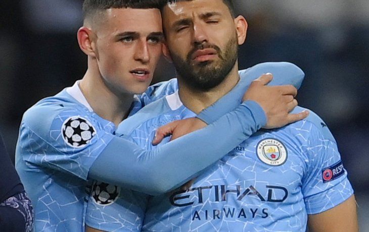 El Kun Agüero lloró en su triste despedida del City