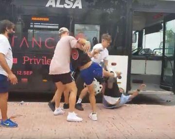 Violento ataque al conductor de un colectivo en España