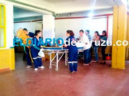 mujer de 74 anos fue a votar, cayo por unas escaleras y quedo grave mujer de 74 anos fue a votar, cayo por unas escaleras y quedo grave