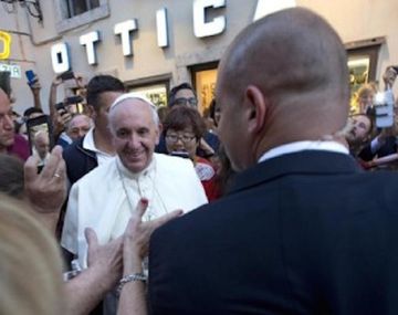 El Papa sorprendió a todos