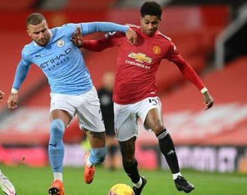 Manchester City enfrenta al Manchester United