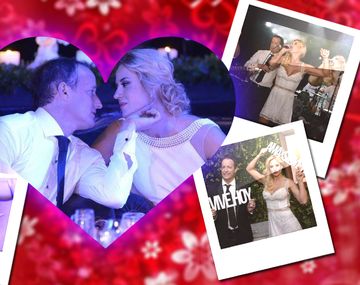 El álbum de fotos de la boda de Cirio e Insaurralde