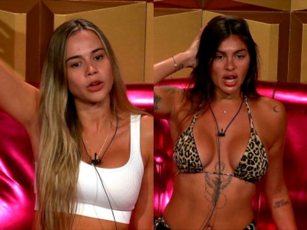 Cinzia y Luana, cara a cara en el baño: tensión, insultos y amenazas en Gran Hermano