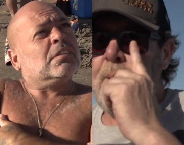 La reacción de un porteño ante una entrevista en la playa: Venís a romper los huevos