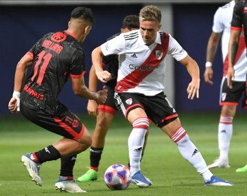 Arrancó la era Demichelis: River igualó sin goles