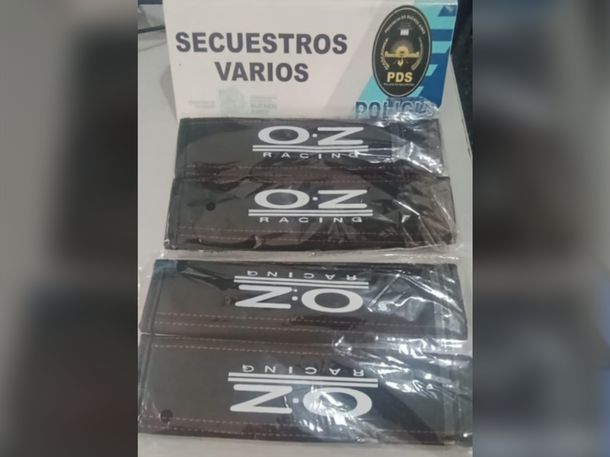 Durante la pesquisa se secuestraron varios elementos