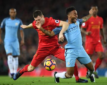 Liverpool choca ante Manchester City en Anfield