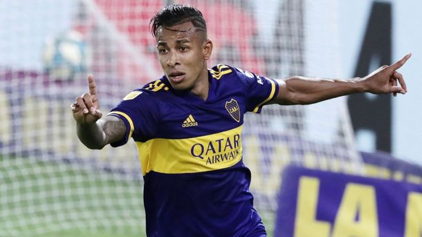 Boca: la decisión de Battaglia con Sebastián Villa en la práctica