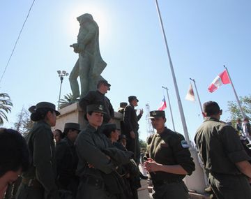 Los gendarmes levantaron la protesta salarial en Jesús María