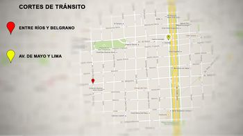 estos son los cortes por la marcha de #niunamenos estos son los cortes por la marcha de #niunamenos