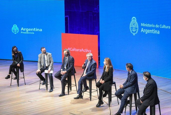 Alberto Fernández: Llegó la hora de que las actividades culturales se recuperen