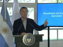 En medio del paro docente, Macri presentó los resultados de la prueba Aprender En medio del paro docente, Macri presentó los resultados de la prueba Aprender