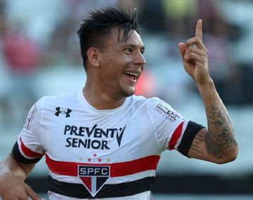 La alegría de Andrés Chávez tras eliminar a River