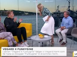 Mal momento en vivo: una periodista vomitó al aire mientras hacía una entrevista