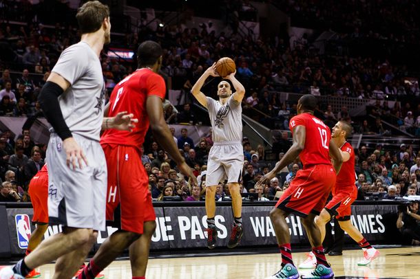 Ginóbili fue partícipe de otra victoria de los Spurs
