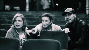 Tinelli, Bertuccelli y Fabiana Tiscornia. Foto: Instagram reicine. Tinelli, Bertuccelli y Fabiana Tiscornia. Foto: Instagram reicine.