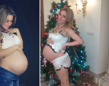 Las fotos de Eva Anderson a punto de ser madre