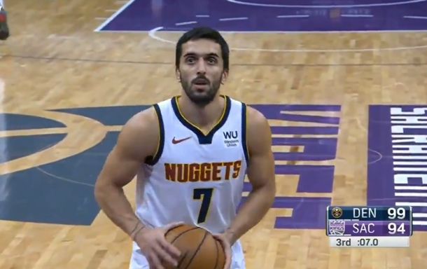 Buenos minutos de Campazzo en una nueva derrota de Denver Nuggets