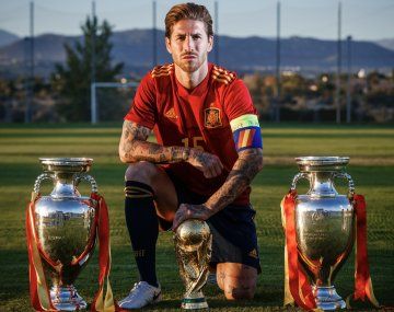 Sergio Ramos anunció su retiro de la Selección de España