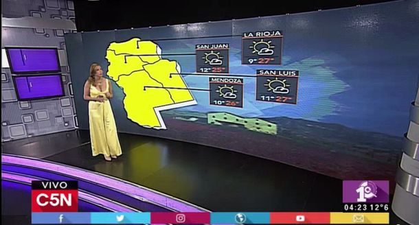 Pronóstico del tiempo del 3 de noviembre de 2016 en C5N