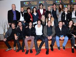Los protagonistas de Camino al amor vivieron minuto a minuto el debut de la ficción