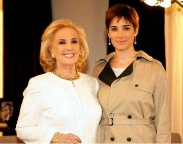 Mirtha Legrand y Juana Viale