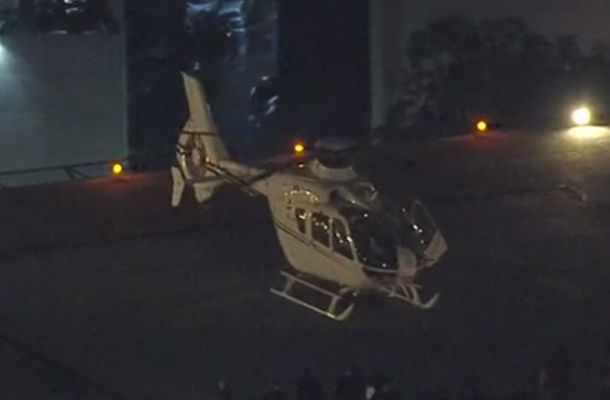 Éste es el helicóptero que traslada a Lula a Curitiba