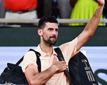 Novak Djokovic se despide de Roland Garros.