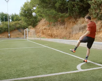 El mejor del mundo: Messi se atrevió a otro complejo desafío