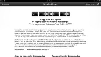 la cuenta regresiva de apple a las 50 mil millones de descargas la cuenta regresiva de apple a las 50 mil millones de descargas
