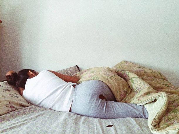 Este es la foto de Rupi Kaur que censuró Instagram