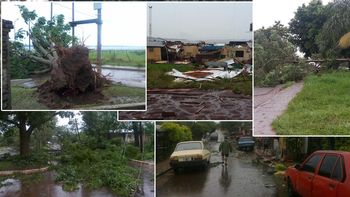 un temporal ocasiono danos en viviendas y cortes de luz en misiones un temporal ocasiono danos en viviendas y cortes de luz en misiones