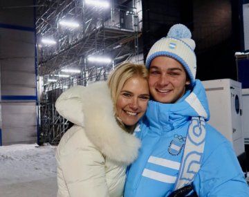 La emoción de Valeria Mazza por la participación de su hijo en los Juegos Olímpicos de Invierno: ¡Grande