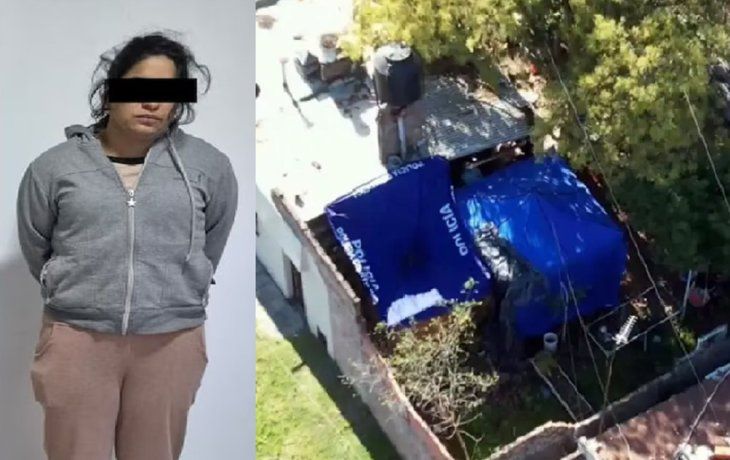 Magalí Celeste González Guerrero, detenida por el triple femicidio de Florencio Varela.